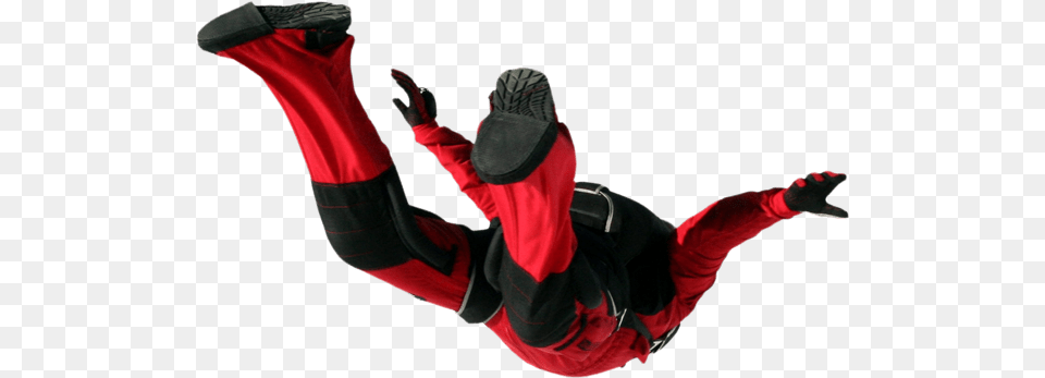 Skydiver Before Opening Parachute, Clothing, Glove, Adult, Male Free Transparent Png