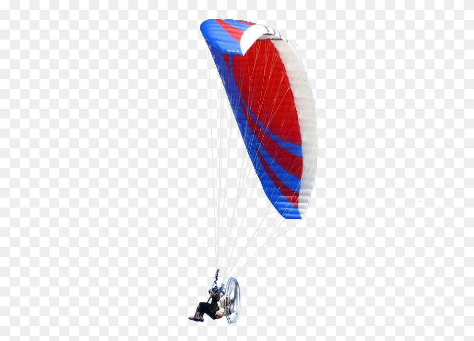 Skydiver Cutout Blue Red Parachute By Me Paragliding Cutout, Adult, Male, Man, Person Free Png Download