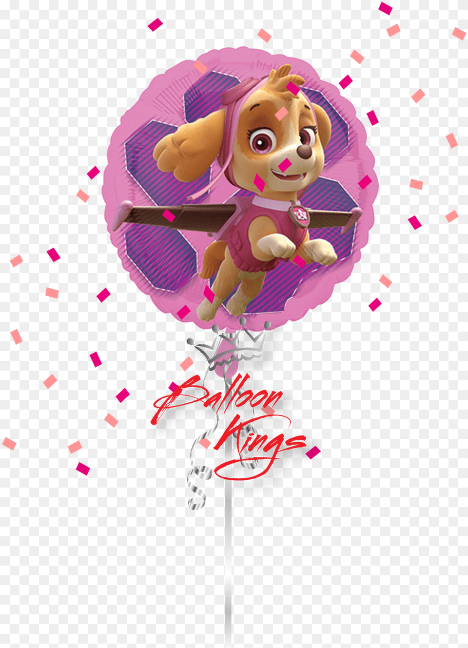 Skye And Everest Round Birthday Barbie Balloons, Doll, Toy, Food, Sweets Free Png