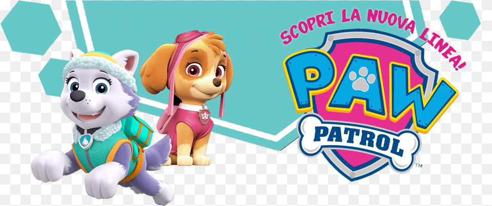 Skye E Everest Paw Patrol, Toy, Doll, Face, Head Free Png Download