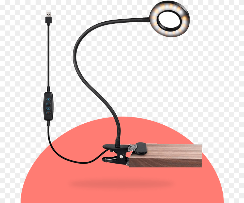 Skye Light Zoom Lighting Solution Clip On Desk Light, Electrical Device, Lamp, Microphone Png