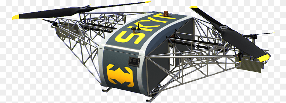 Skyf Drone, Construction, Construction Crane, Aircraft, Airplane Png