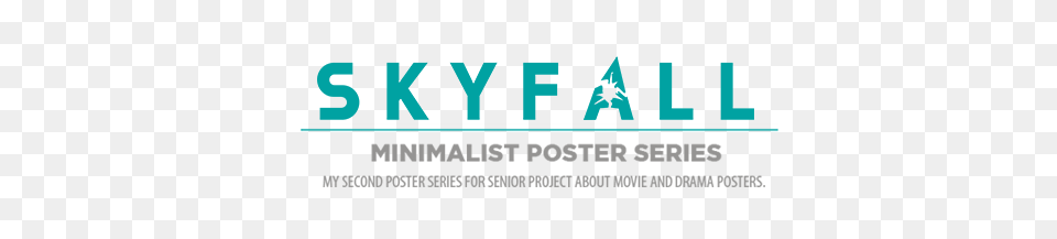 Skyfall Minimalist Poster Series On Behance, Bench, Furniture, Sideboard, Table Free Png Download