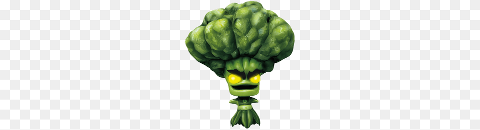 Skylanders Broccoli Guy, Green, Food, Produce Png Image