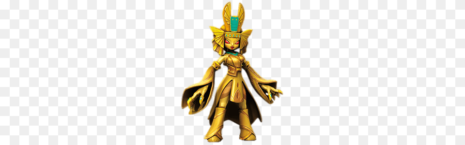 Skylanders Golden Queen, Person, Figurine Png Image