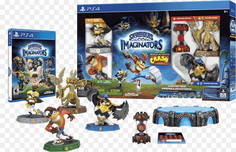 Skylanders Imaginators Ps4 Starter Pack, Person, Toy, Baby Free Transparent Png