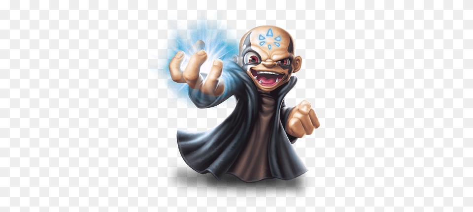 Skylanders Kaos Doing Magic, Baby, Person, Book, Comics Png Image