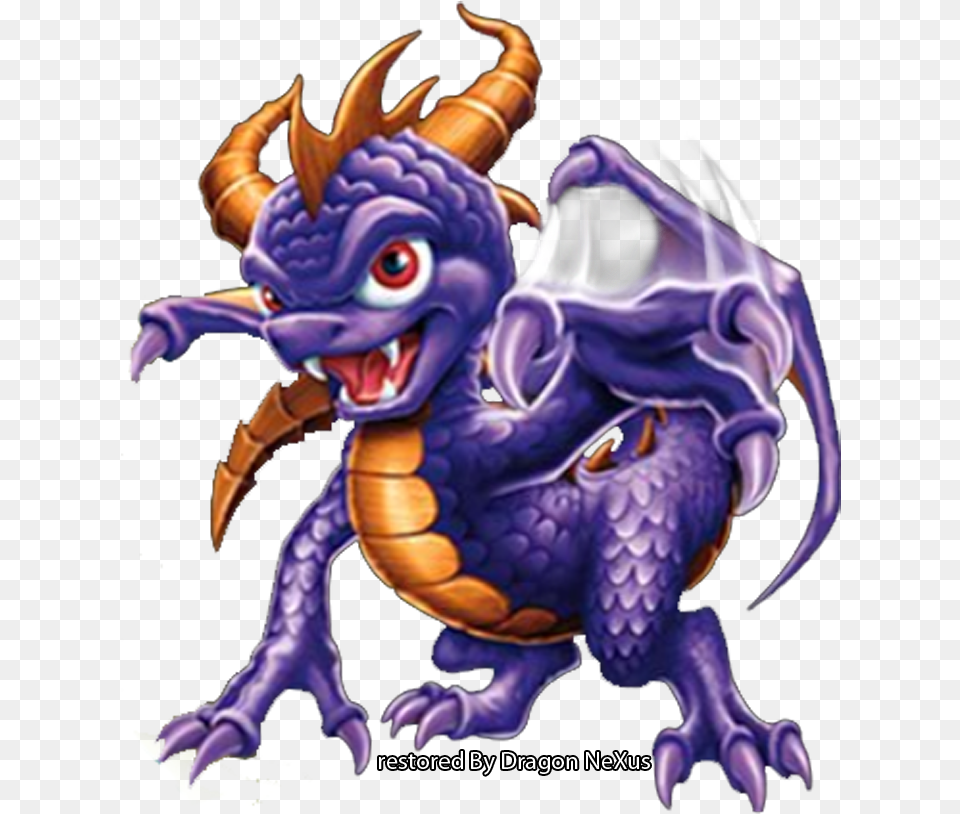 Skylanders Spyro Clipart With A Spyro The Dragon Skylanders, Animal, Dinosaur, Reptile Free Png Download