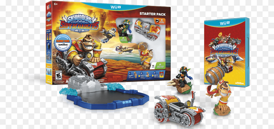 Skylanders Superchargers Wii U Donkey Kong, Baby, Person, Computer Hardware, Electronics Png Image