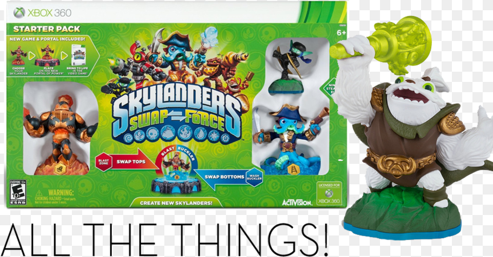 Skylanders Swap Force Xbox, Baby, Person, Toy Png