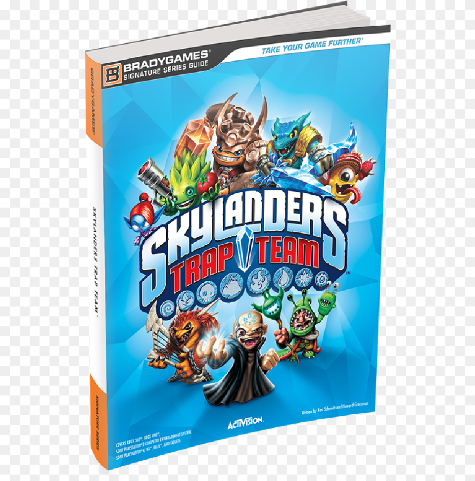 Skylanders Trap Team Guides, Book, Publication, Baby, Person Png Image