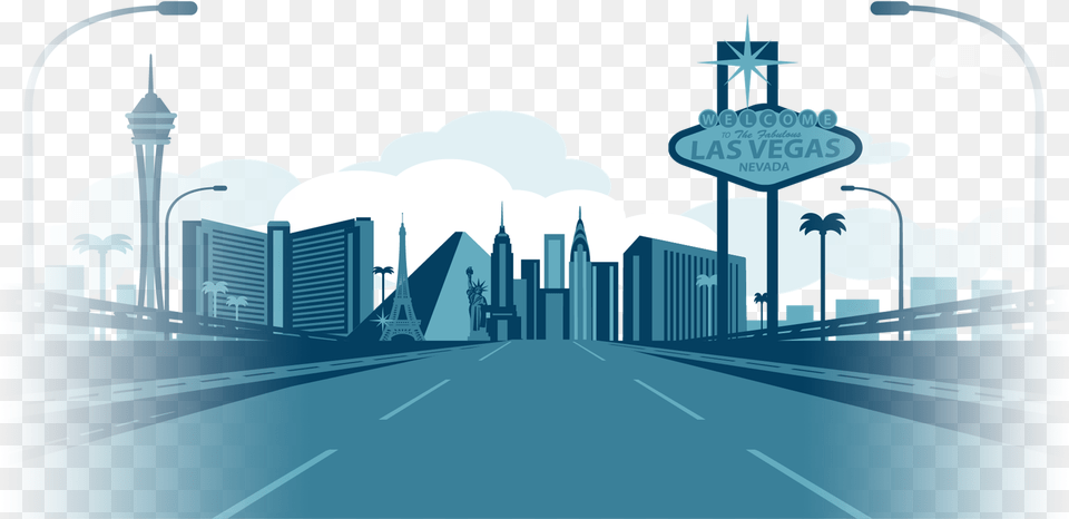 Skyline, City, Freeway, Highway, Metropolis Png