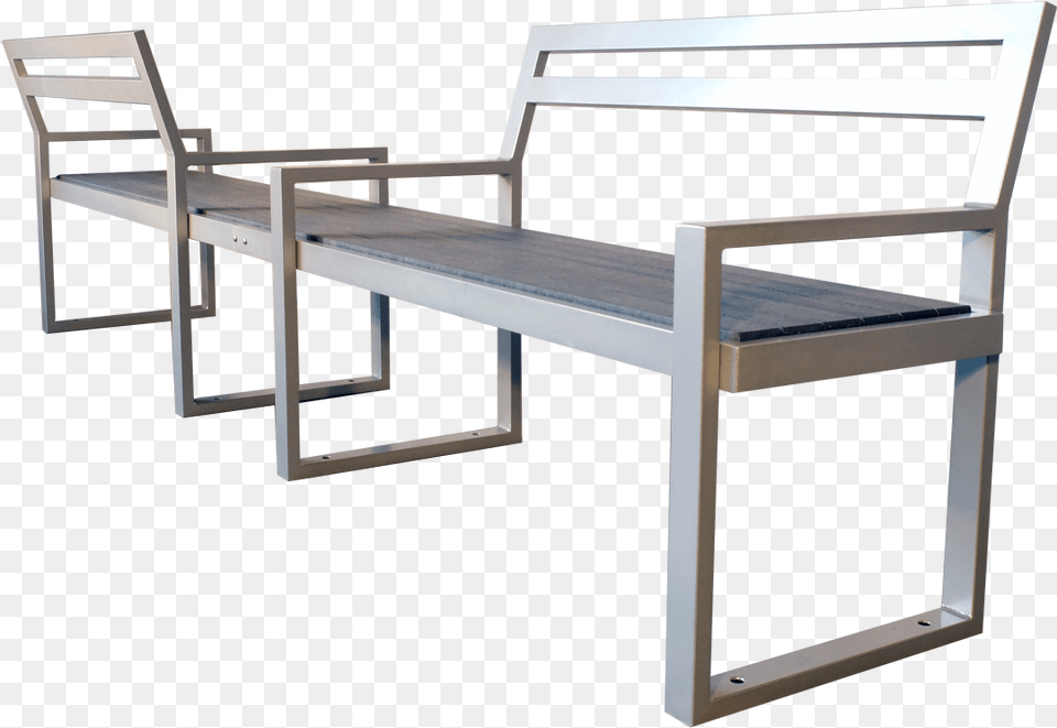 Skyline 2 Sided Bench Skyline 2 Park Chair Prince Outdoor Bench, Furniture, Table, Dining Table, Desk Png