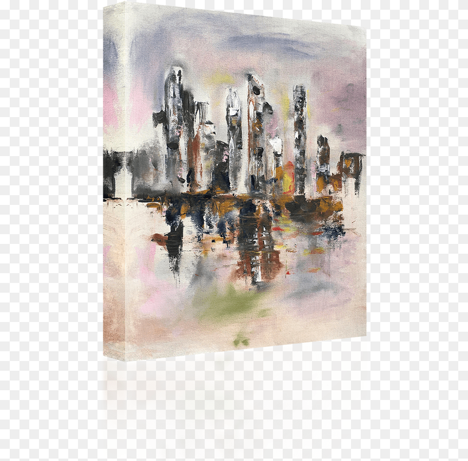 Skyline, Art, Modern Art, Painting, Collage Free Png