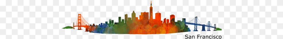 Skyline, Art, City, Graphics, Architecture Free Png