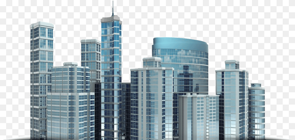 Skyline Edificios En, Architecture, Skyscraper, Housing, High Rise Free Transparent Png