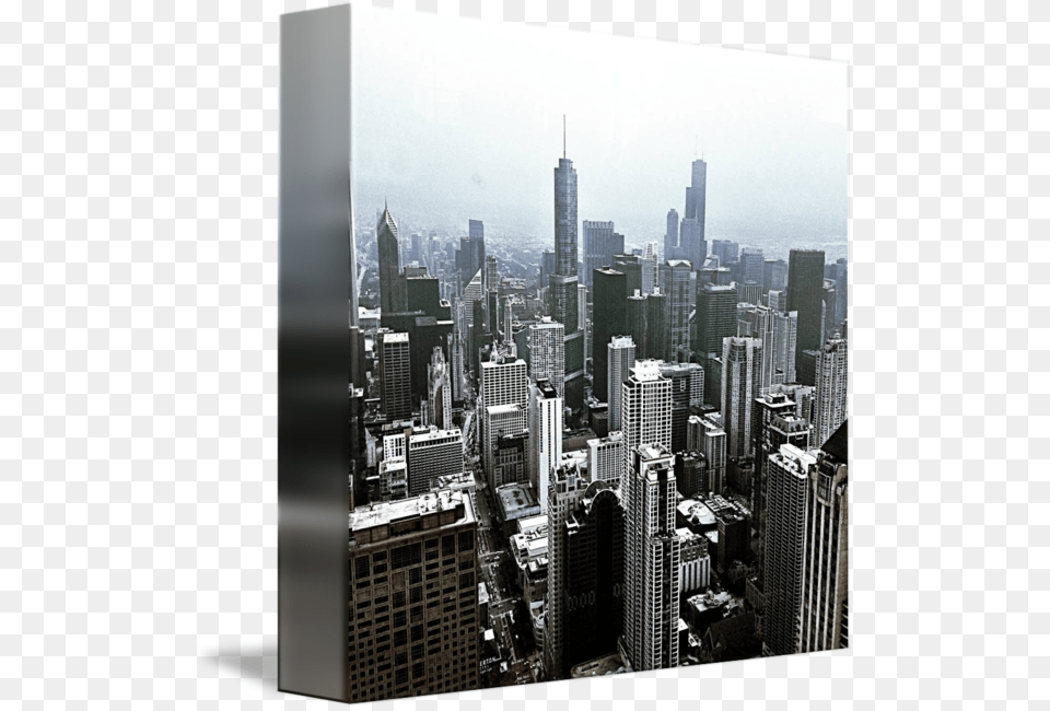 Skyline Of Chicago Chicago, Architecture, Office Building, Metropolis, High Rise Free Png Download