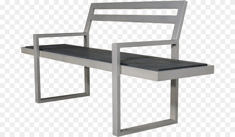 Skyline Park Bench Outdoor Bench, Furniture, Table, Mailbox Free Png