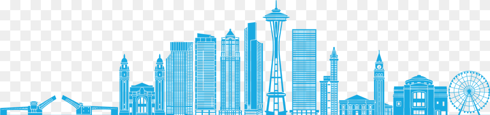 Skyline Stock Photography Seattle Transparent Seattle Skyline Outline, Architecture, Tower, Spire, Metropolis Free Png