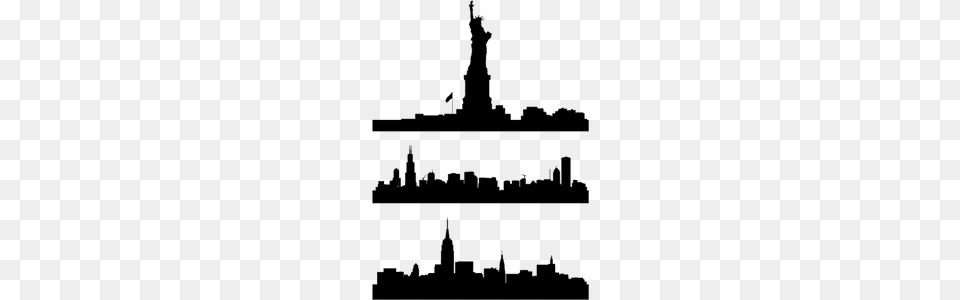 Skylines Cityscape Logo Vector, Gray Png Image