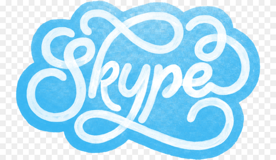 Skype, Light, Text Free Png