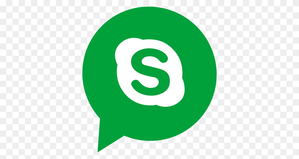 Skype Bubble Icon, Logo, Green, Disk Png