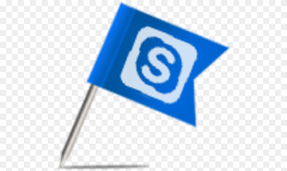 Skype Flag Images Vector Clip Art Vertical, Pin Png Image