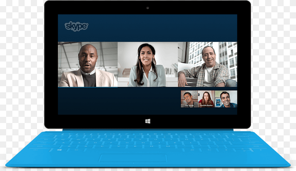 Skype For Business Skype For Business Surface, Laptop, Pc, Computer, Electronics Free Png