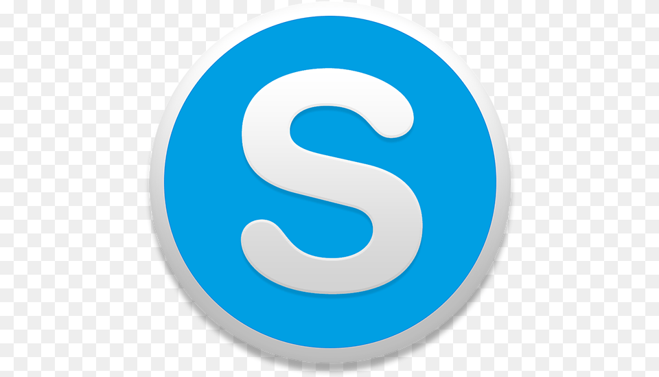 Skype For Os X Yosemite Vertical, Symbol, Text, Disk Free Png