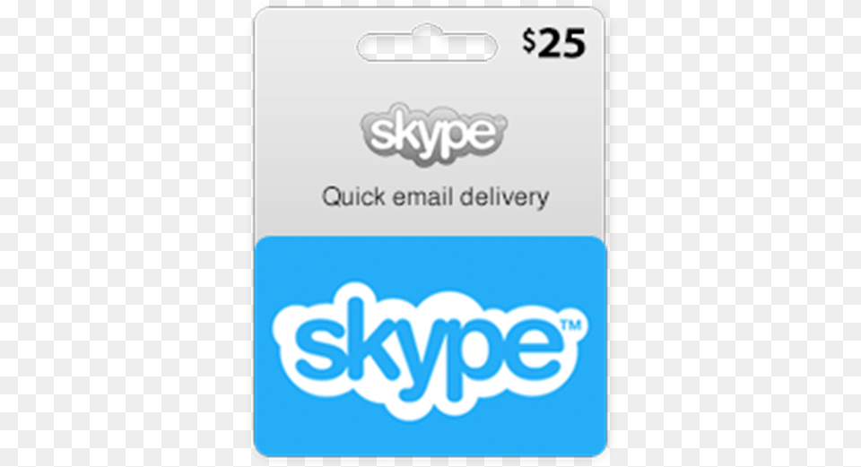 Skype Gift Card Skype Prepaid Credit Card, Text, Electronics, Phone Free Png