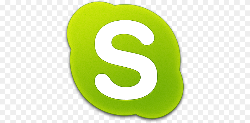 Skype Green Icon Skype Green Icon, Text, Symbol, Disk, Number Free Png Download