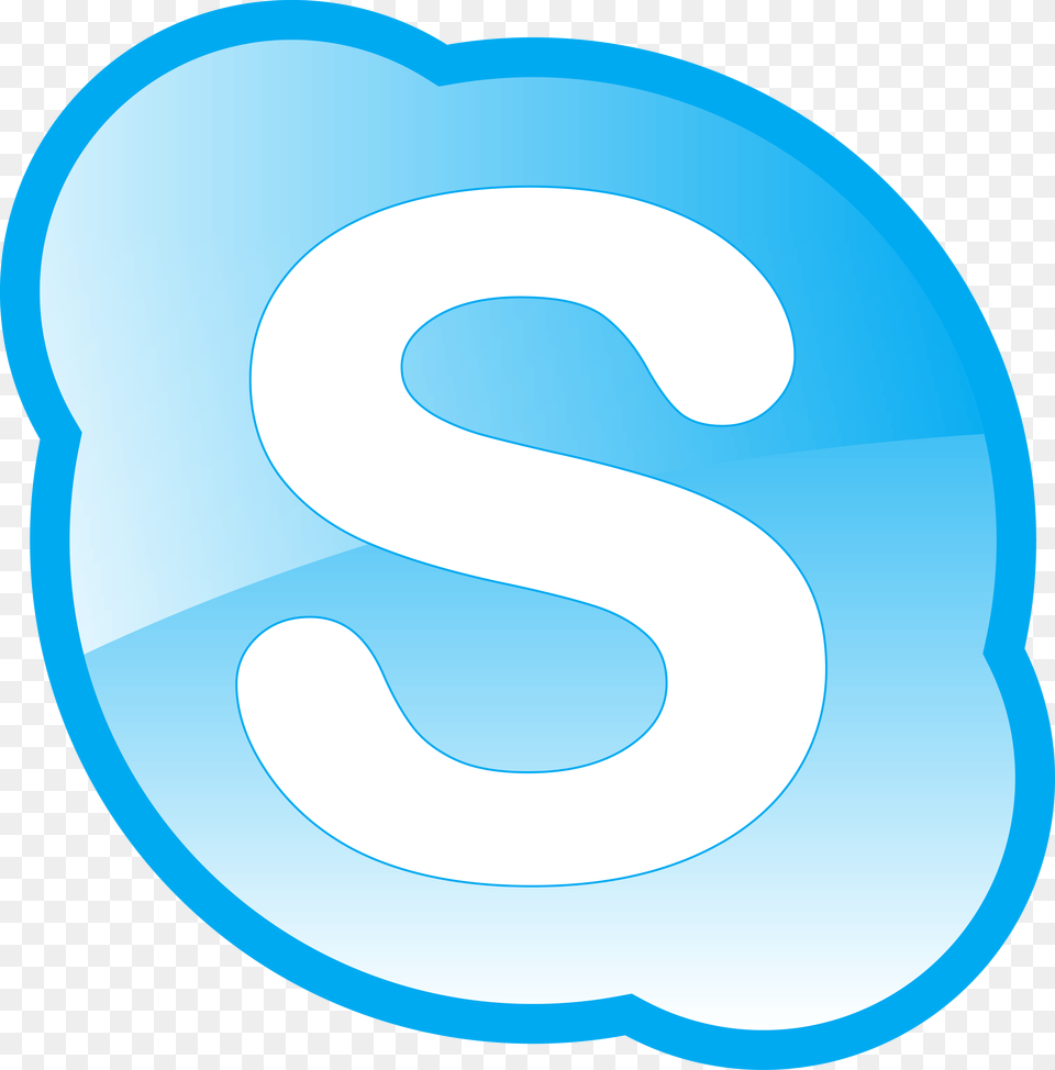 Skype Icon, Symbol, Text, Number, Disk Png