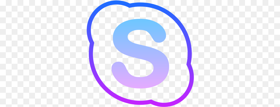 Skype Icon Skype Logo Aesthetic, Number, Symbol, Text Png