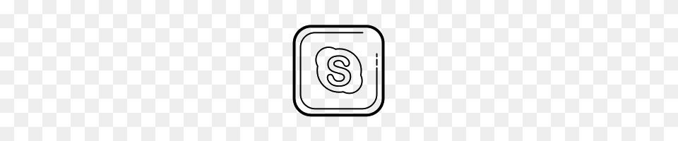 Skype Icons, Gray Free Transparent Png