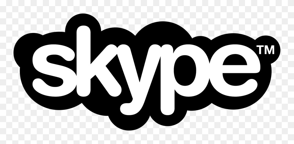 Skype Logo Image Black Skype Logo, Dynamite, Text, Weapon Free Png