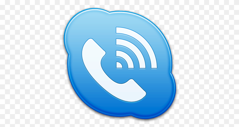 Skype Phone Icon, Logo, Plate, Home Decor Free Transparent Png