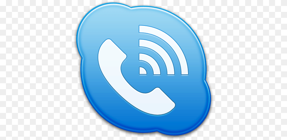 Skype Phone Icon Transparent Skype Call Icon, Logo, Home Decor, Disk Png Image