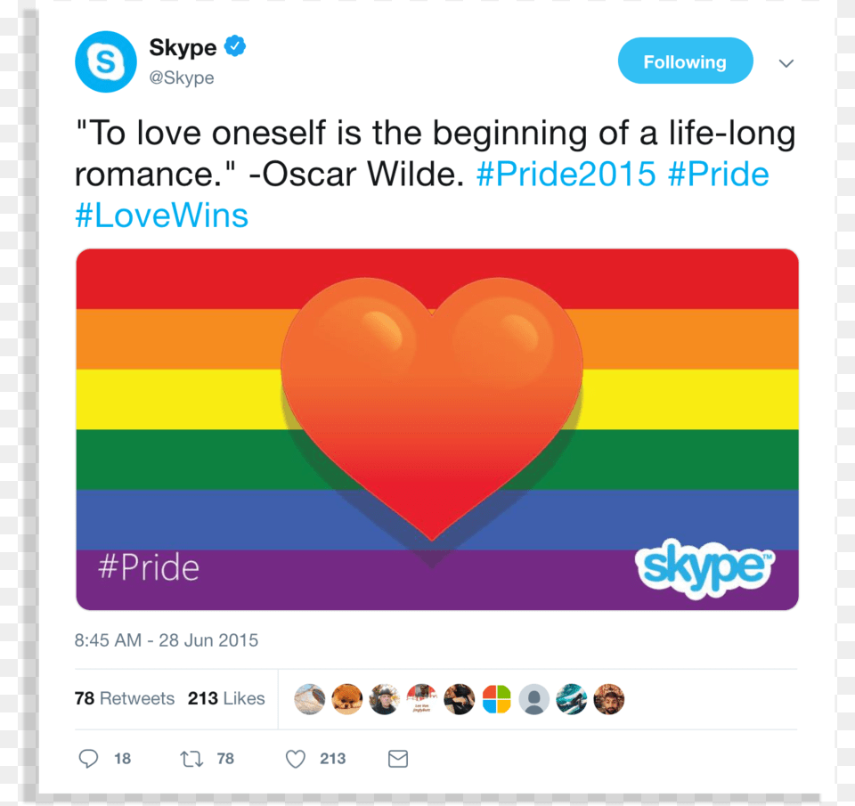 Skype Pride Heart, Text Png Image