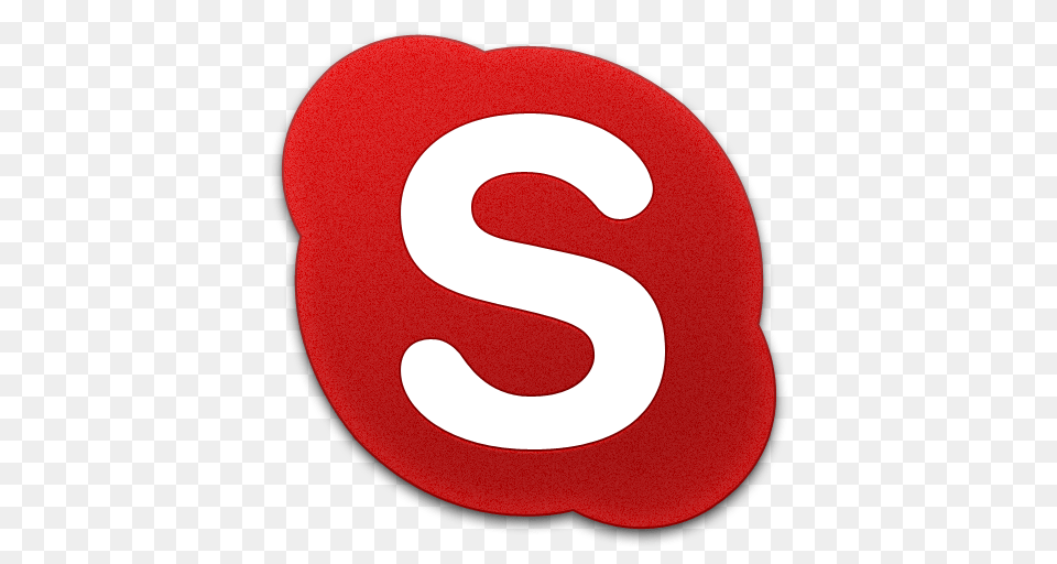 Skype Red Icon, Text, Symbol Png