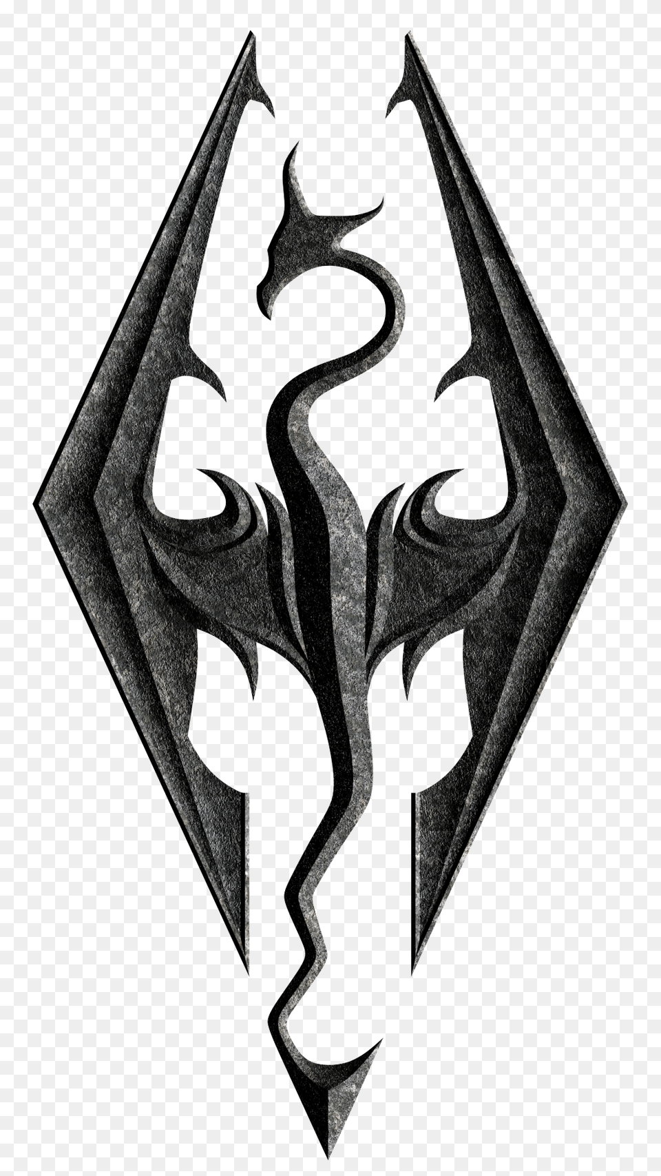 Skyrim Dragon Symbol, Weapon, Animal, Dinosaur, Reptile Free Transparent Png