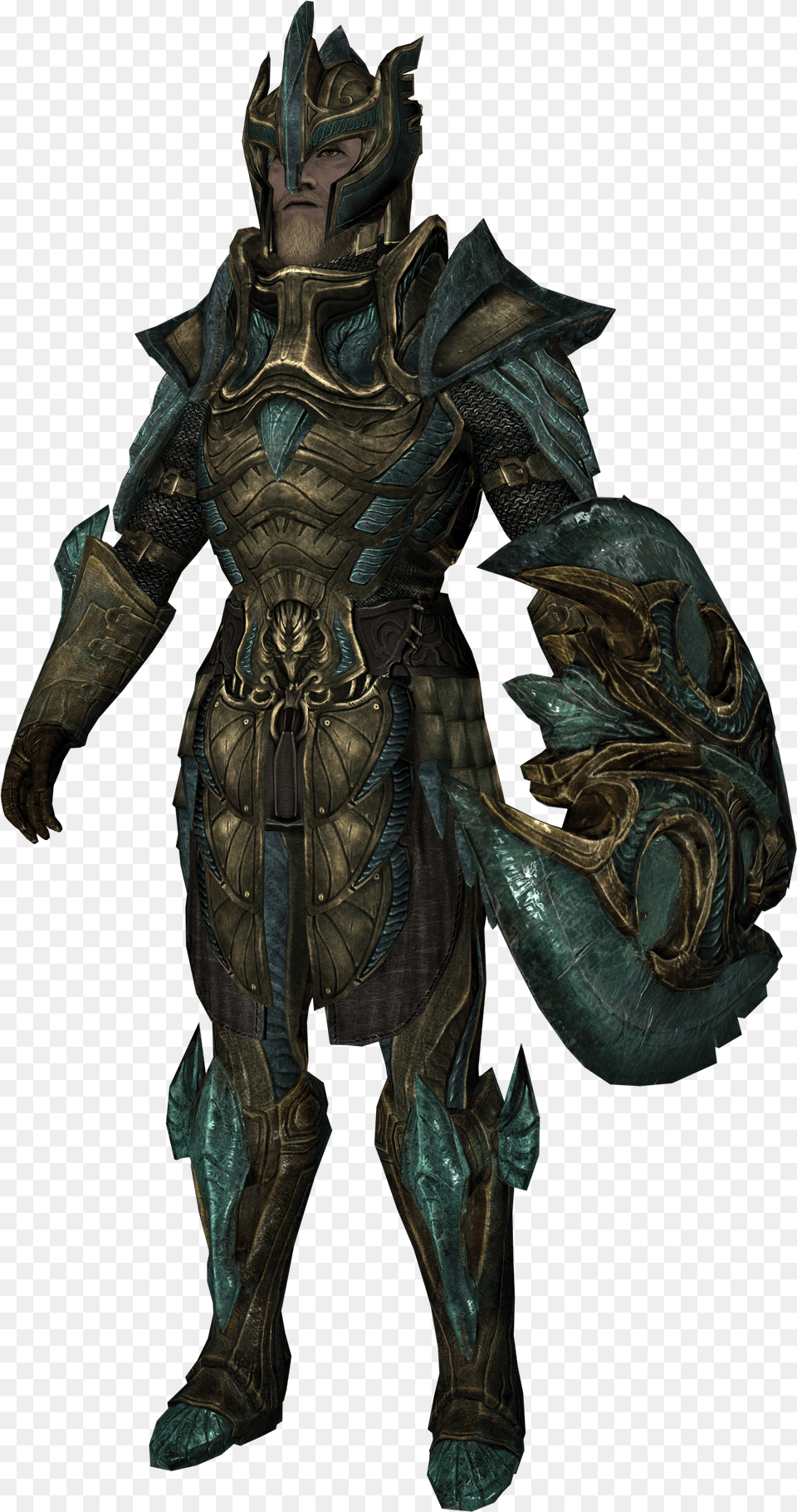 Skyrim Glass Armor, Adult, Male, Man, Person Png Image