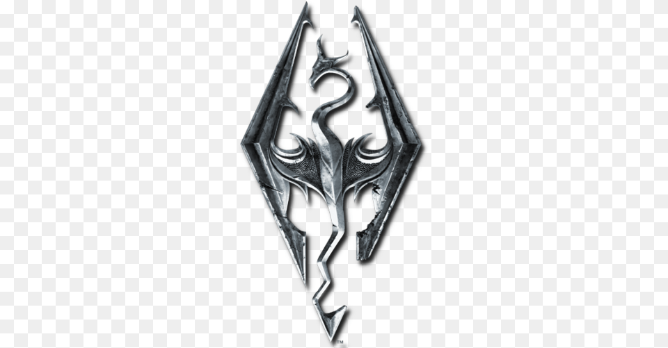 Skyrim Icon Image Elder Scrolls V Skyrim Logo, Weapon, Blade, Dagger, Knife Free Png