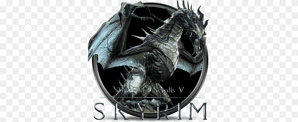 Skyrim Modscheats And Guides For Pcps3 U0026 Xbox Skyrim Dragon Loading Screen, Animal, Bird Free Transparent Png