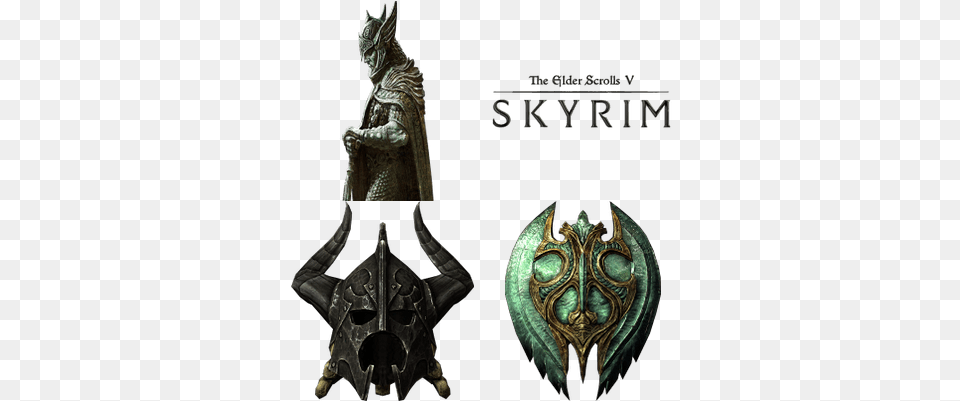 Skyrim Necklace The Elder Scroll Necklace Skyrim, Bronze, Adult, Wedding, Person Free Transparent Png