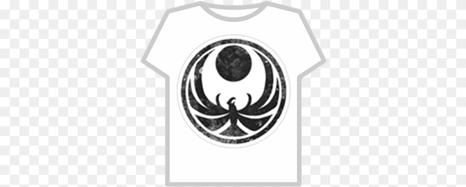 Skyrim Nightingale Logo Roblox Elder Scrolls Nightingale Tattoo, Clothing, T-shirt, Animal, Invertebrate Free Png Download