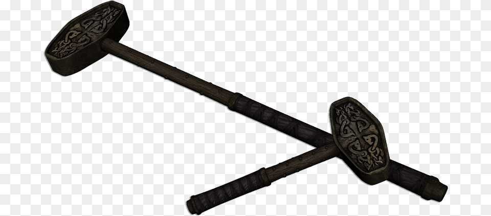 Skyrim Se Hammer Mod, Device, Tool, Mace Club, Weapon Png Image