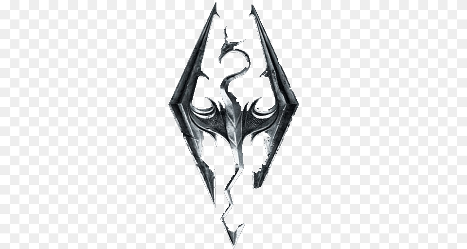 Skyrim Symbol Elder Scrolls V Icon, Weapon Free Png Download
