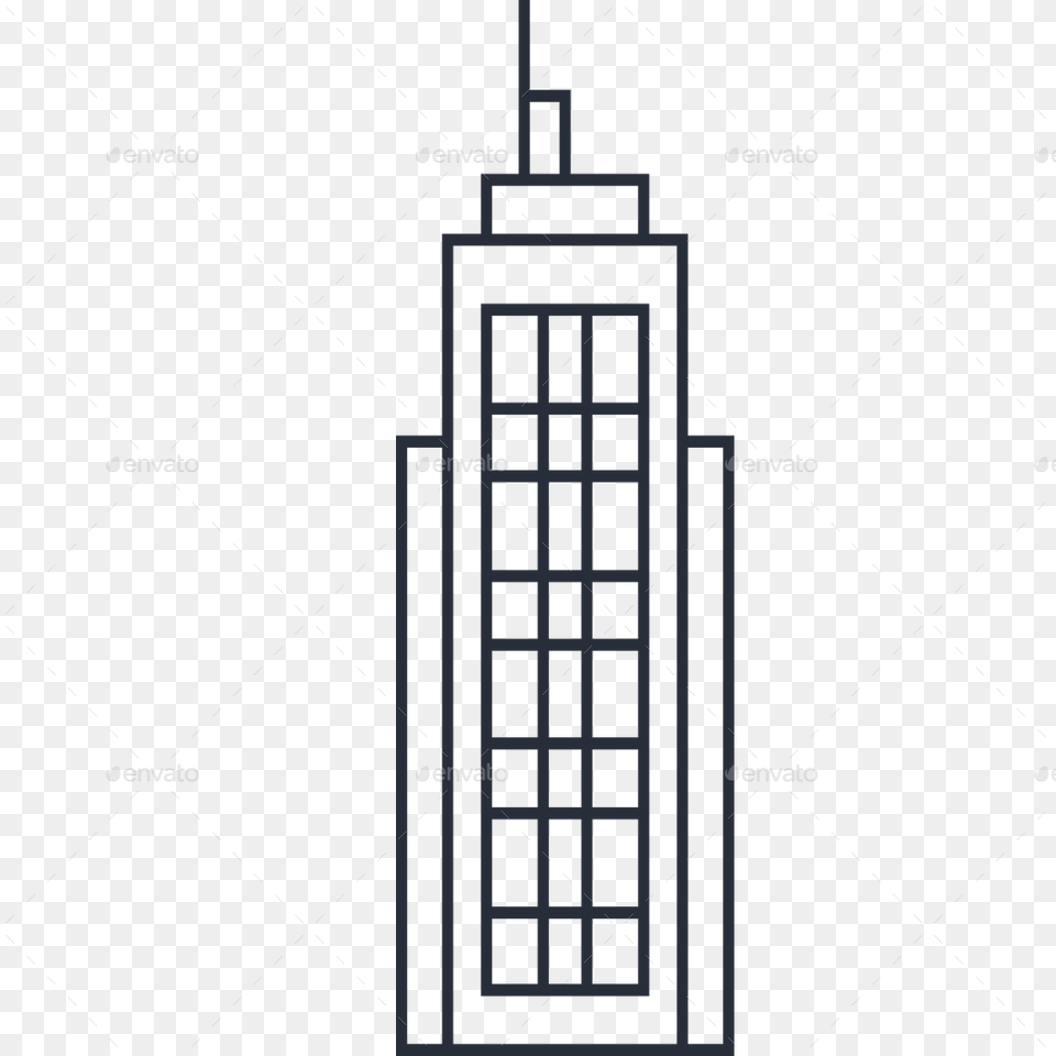 Skyscraper, City, Urban, Indoors Png