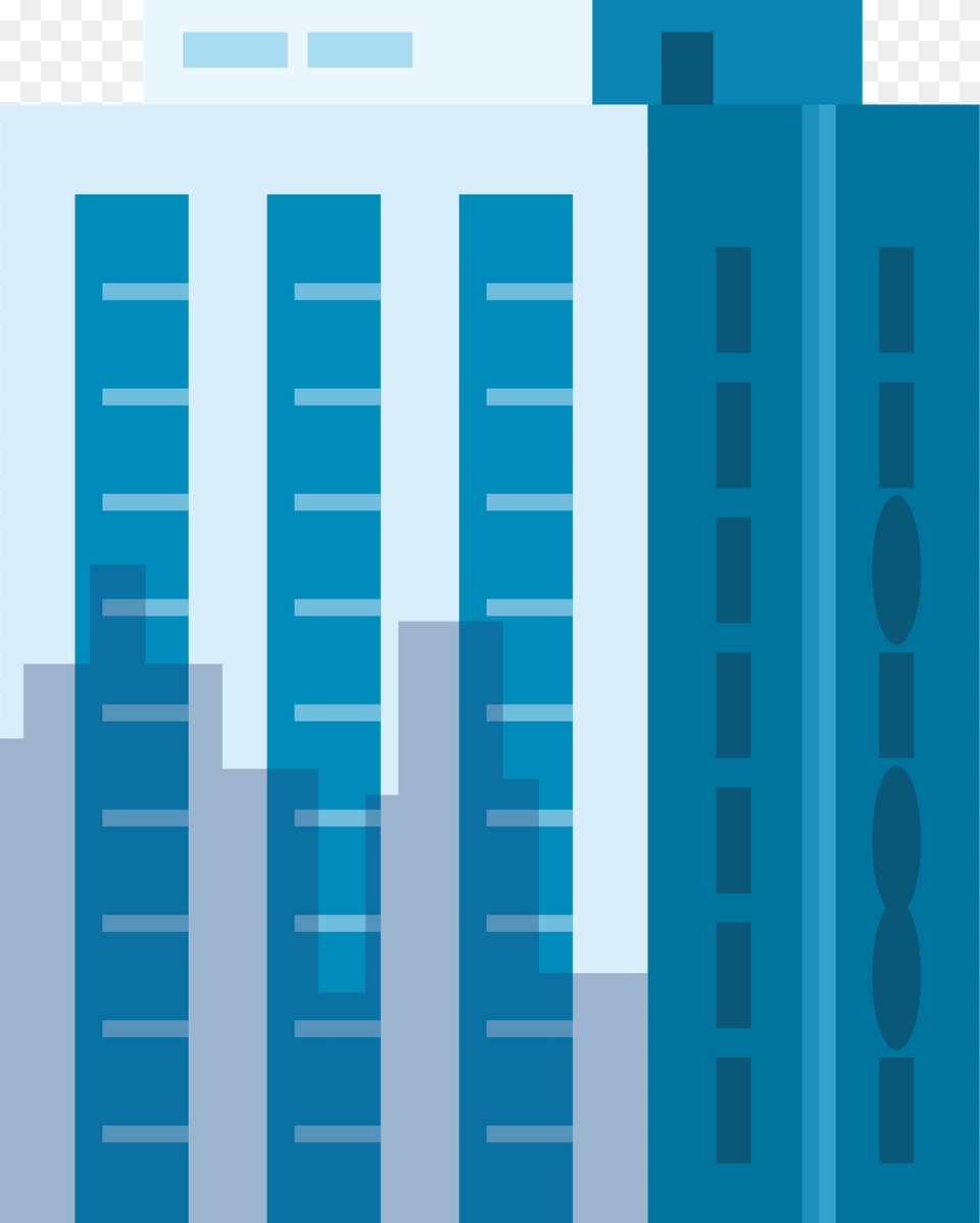 Skyscraper City Clipart, Urban Png Image