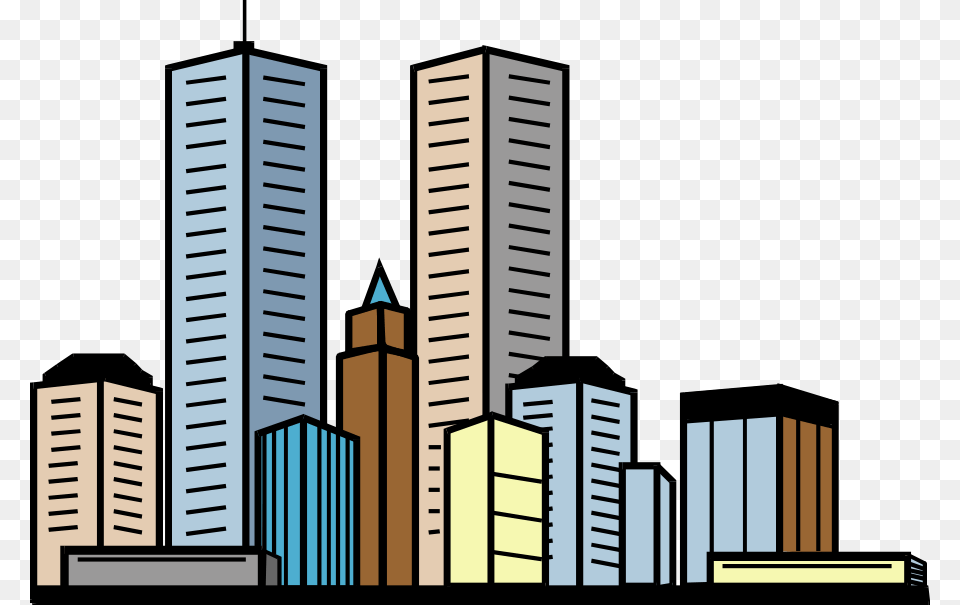 Skyscraper Clip Arts For Web, Architecture, Office Building, Metropolis, High Rise Free Png
